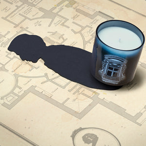 L'ombre Marcel Proust d'une bougie parfumée